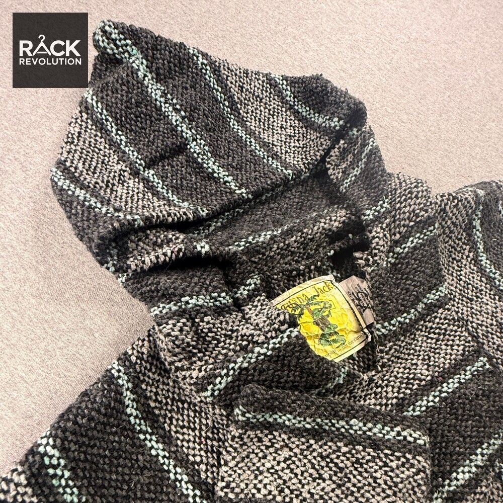 Iguana Jack Vintage 2000s Baja Hoodie Drug Rug - Size XS